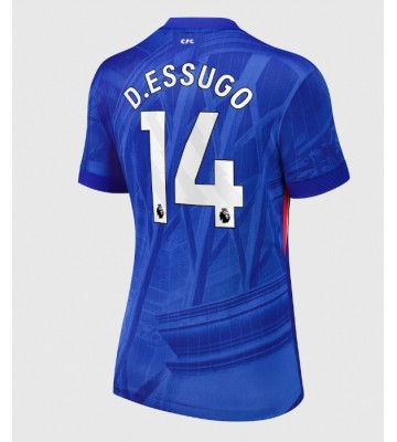 Chelsea Dario Essugo #14 Hjemmebanetrøje Dame 2025-26 Kortærmet